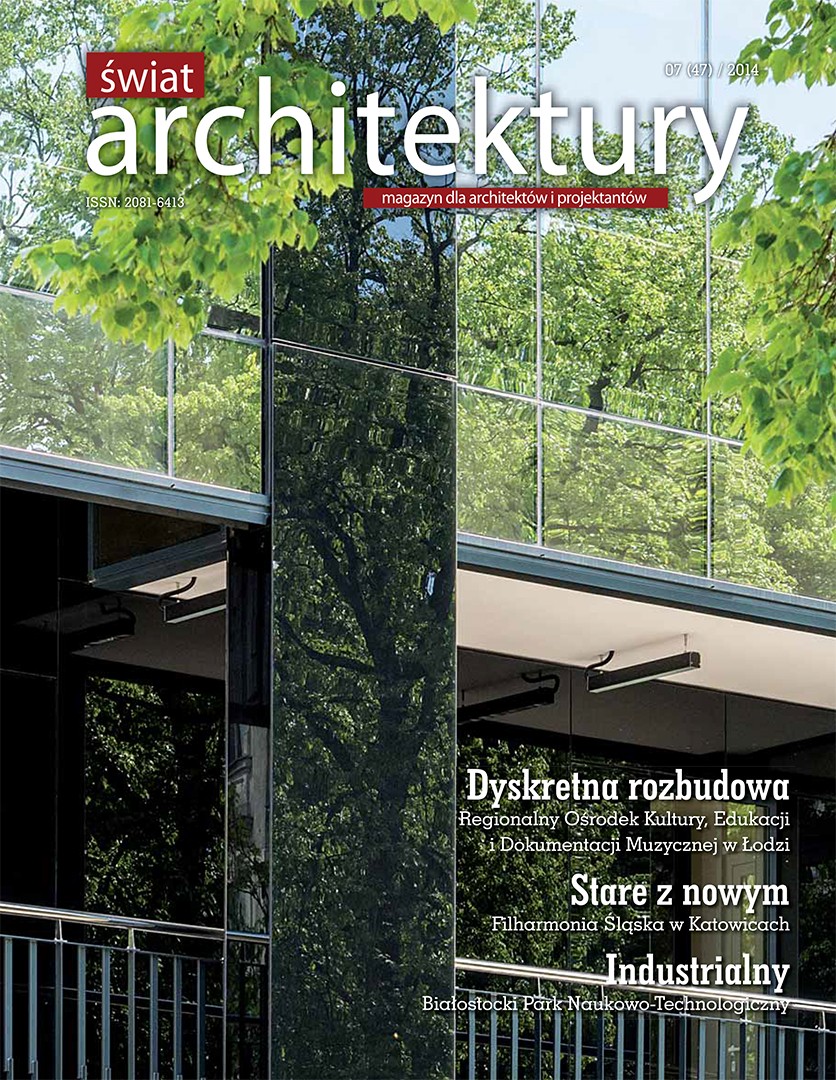 Magazyn Świat Architektury 47